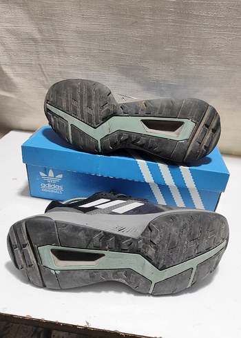 Erkek Gri Adidas Terrex Koşu ve Antrenman Ayakkabısı - Görsel 3