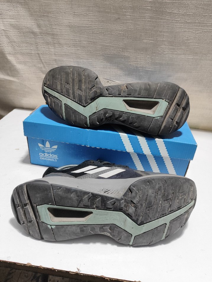 Erkek Gri Adidas Terrex Koşu ve Antrenman Ayakkabısı - Görsel 3