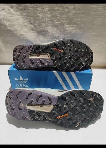 Adidas Terrex Gri Spor Erkek Outdoor Ayakkabı - Görsel 4