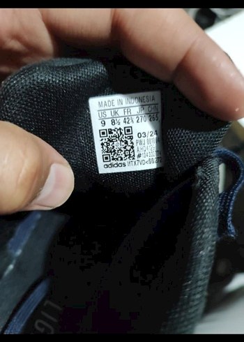 Koyu Mavi Adidas Erkek Koşu Ayakkabısı - Görsel 8