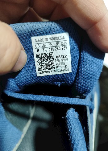 Mavi Erkek Koşu ve Spor Ayakkabısı Adidas - Görsel 6