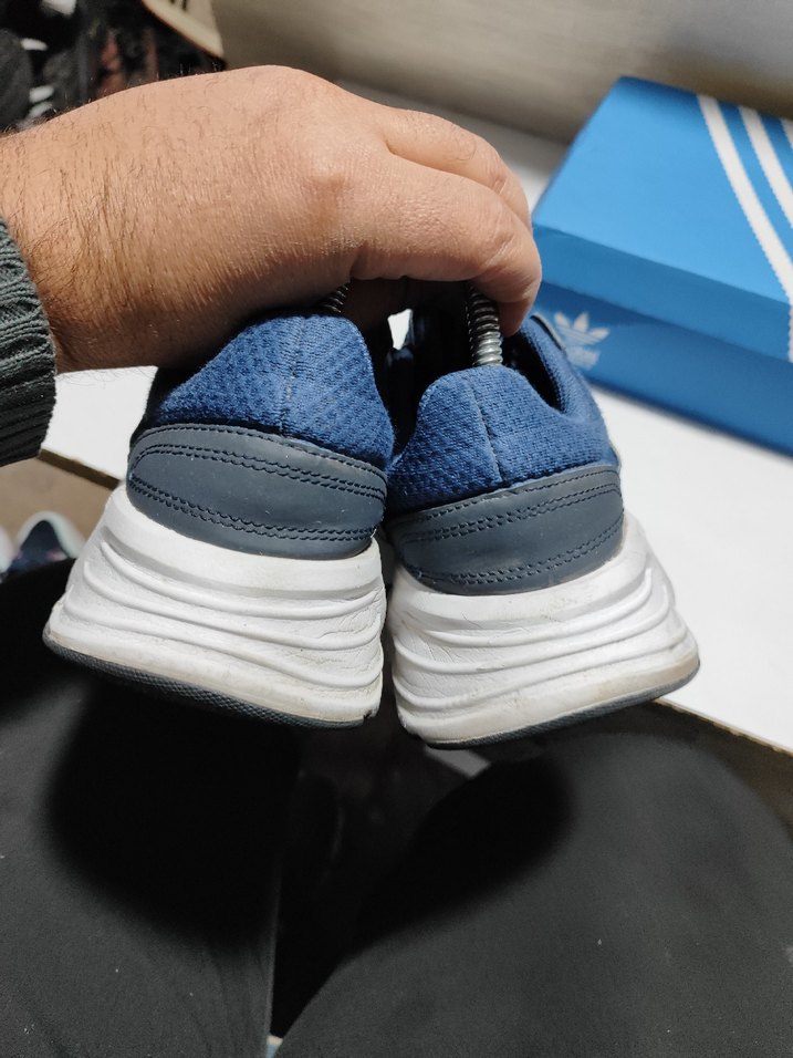 Mavi Erkek Koşu ve Spor Ayakkabısı Adidas - Görsel 4