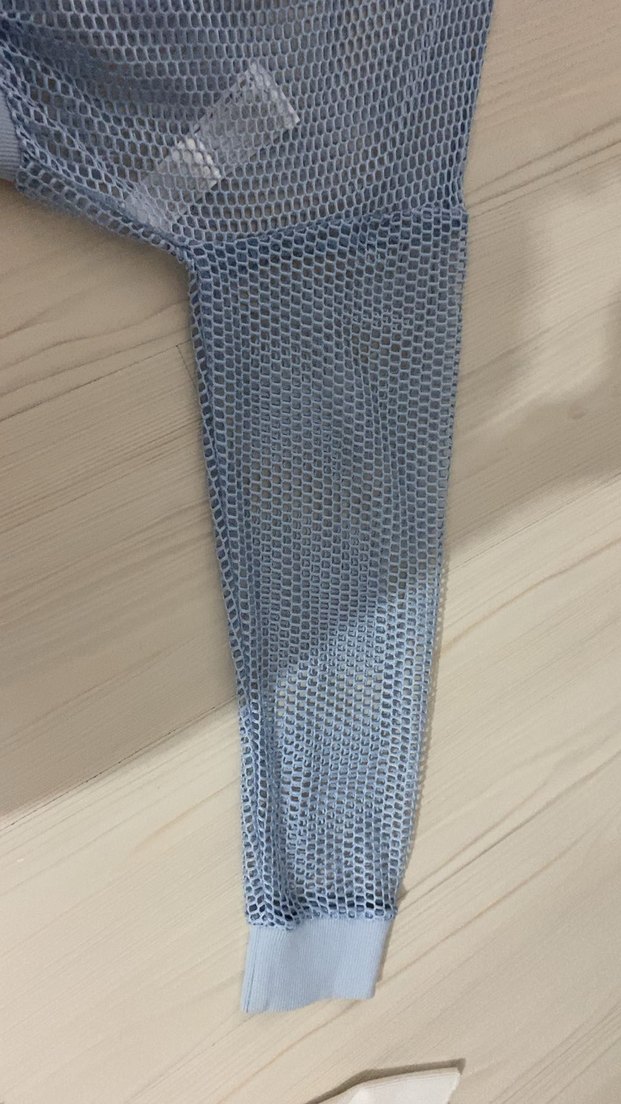 Kadın Kısa Kesim Kapüşonlu File Yelek - Görsel 3