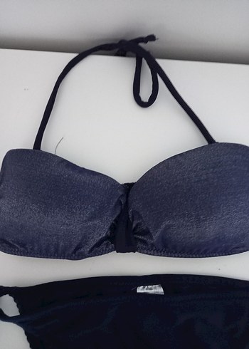 Diğer Siyah Strappy Mini Bikini