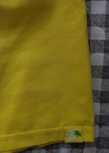 Sarı Erkek Mini Mayo Şort - Görsel 5