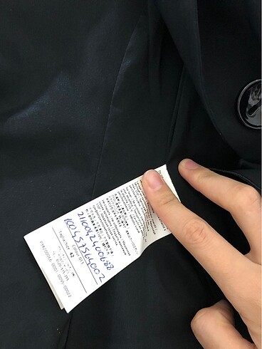 42 Beden Siyah blazer ceket
