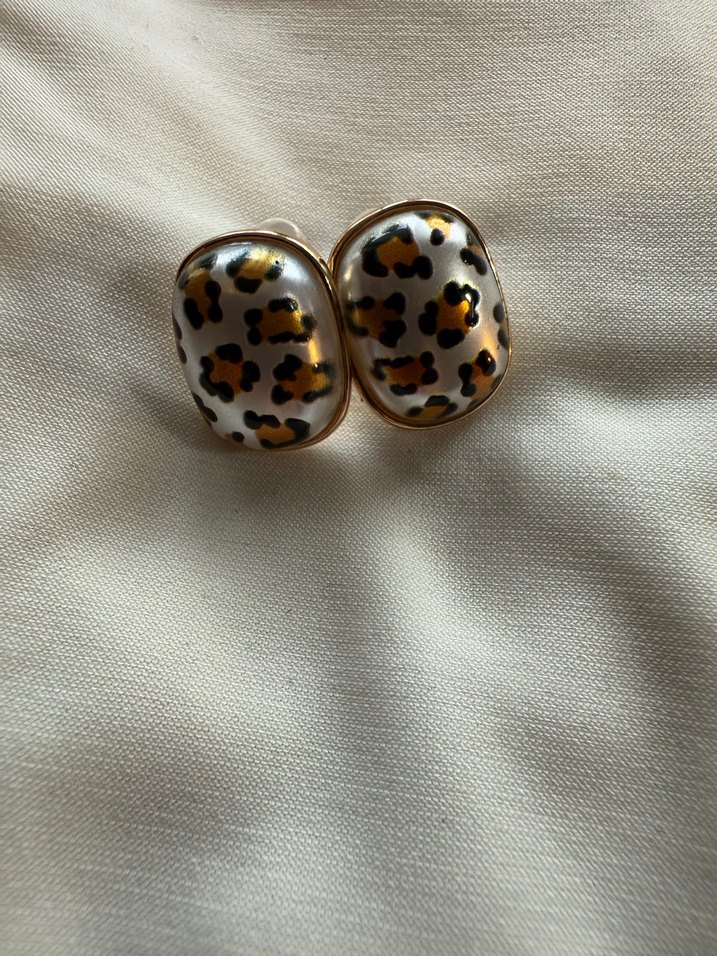 Zincir Detaylı Koyu Kahverengi Yılan Desenli Set - Görsel 4