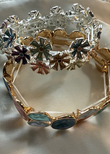 Renkli Zincir Detaylı Bohem Kadın Bileklik - Görsel 7