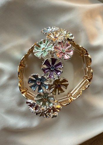 Renkli Zincir Detaylı Bohem Kadın Bileklik - Görsel 6