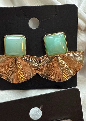 Zara Küpe Renkli Mini Pileli Bohem Küpeler - Görsel 7