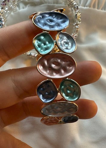 Renkli Bohem Boncuklu Kadın Bileklik - Görsel 4