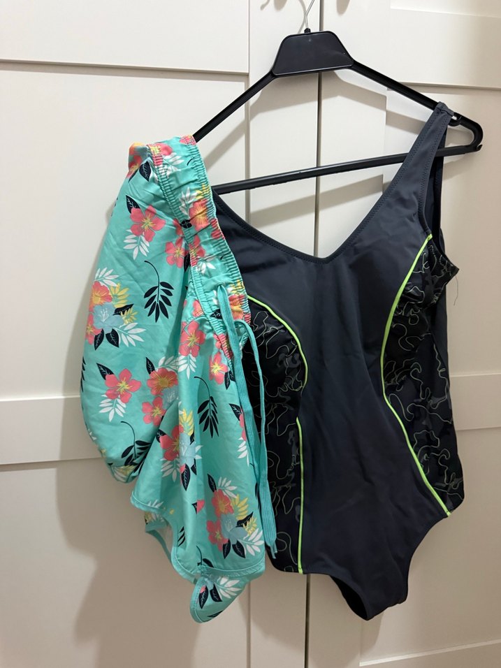 Desenli Siyah Drapeli Mini Mayo - Görsel 2