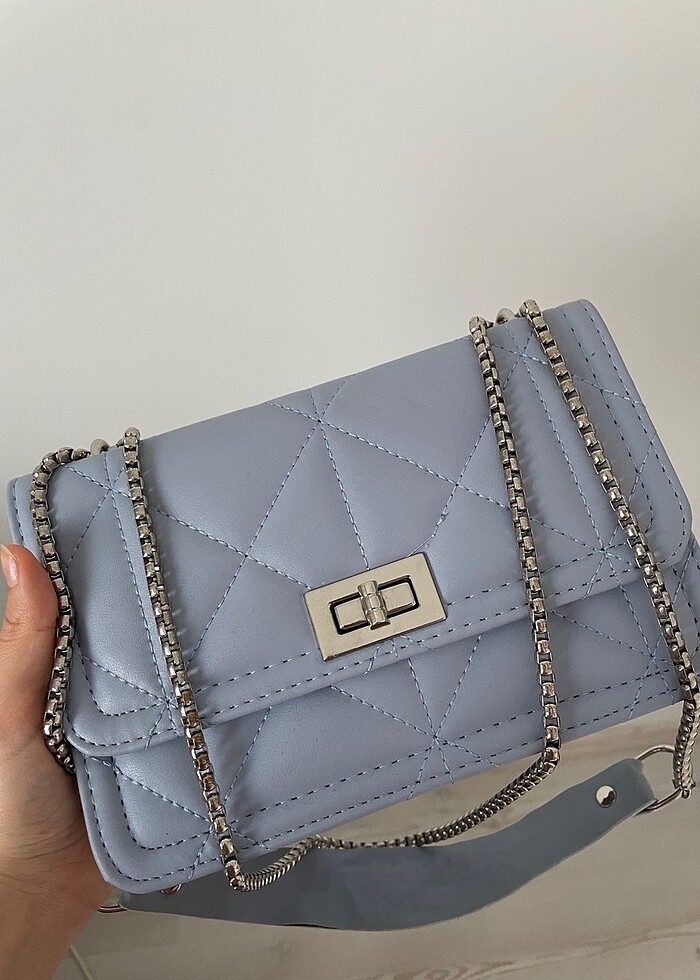 bebe mavisi çanta - Görsel 2