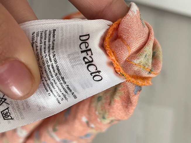 turuncu askılı ekbise - Görsel 3