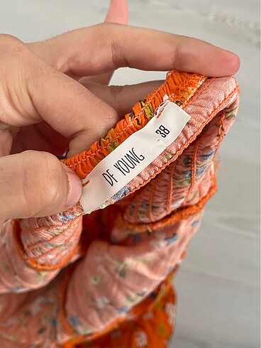 turuncu askılı ekbise - Görsel 4