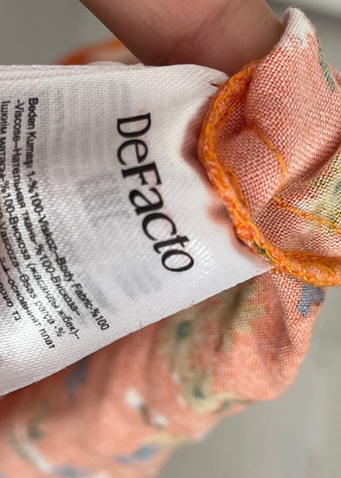 turuncu askılı ekbise - Görsel 3