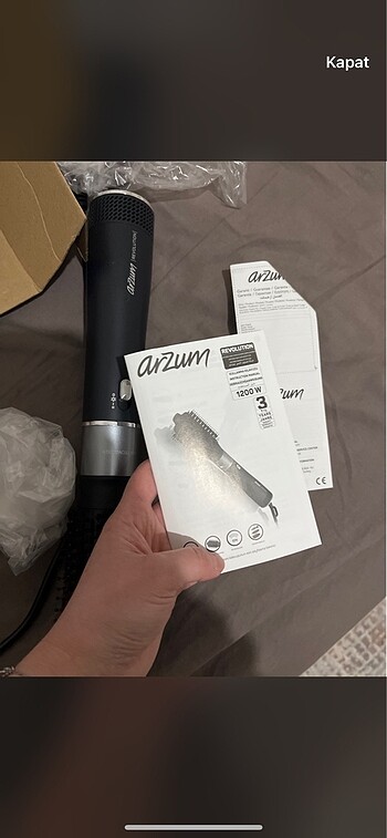 arzum saç şekillendirici - Görsel 6