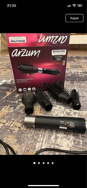 arzum saç şekillendirici - Görsel 2