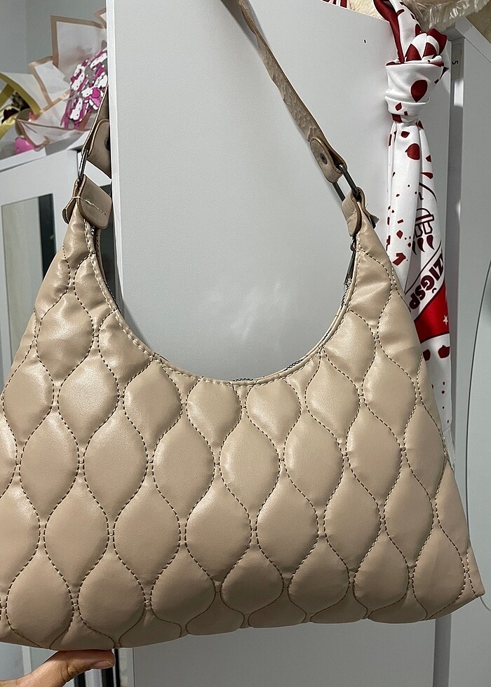 krem çanta - Görsel 2