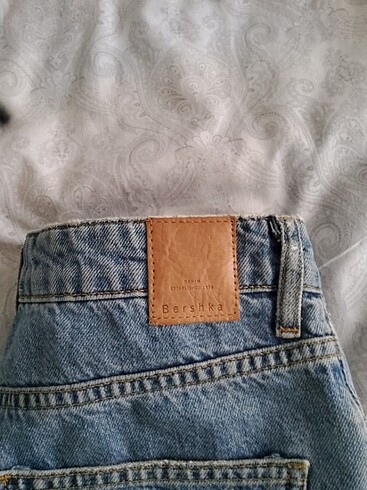 36 Beden mavi Renk Bershka Vintage Collection Jean Kot Pantolon 36 Beden