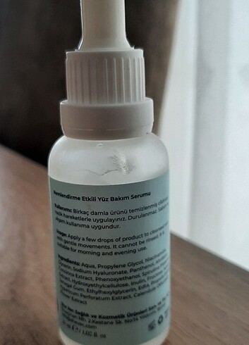 Shevec nemlendirici serum