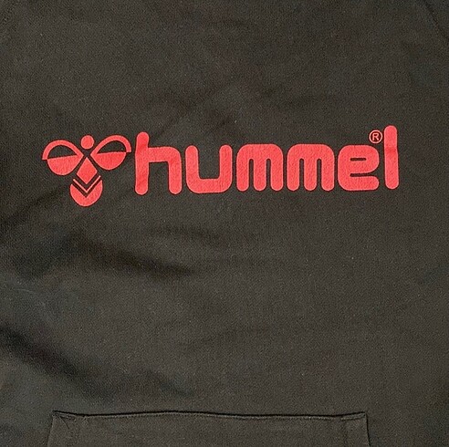 s Beden siyah Renk Hummel - siyah kapüşonlu sweatshirt