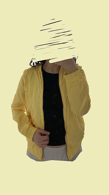 LCW - Sarı Yağmurluk Ceket - Görsel 6