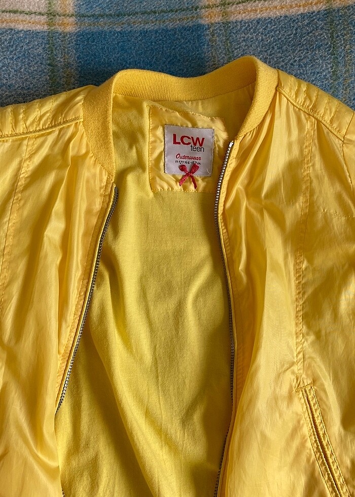LCW - Sarı Yağmurluk Ceket - Görsel 5