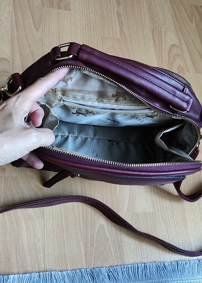 Nas çapraz kullanımlı çanta - Görsel 4