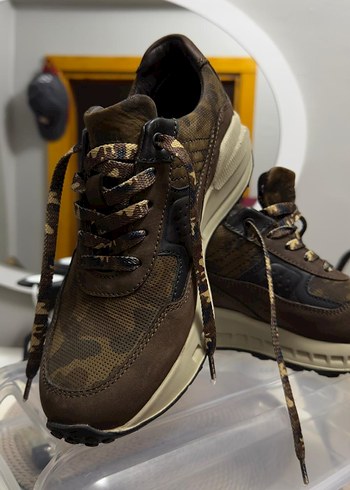 Kahverengi Kamuflajlı Erkek Spor Ayakkabı - Görsel 2