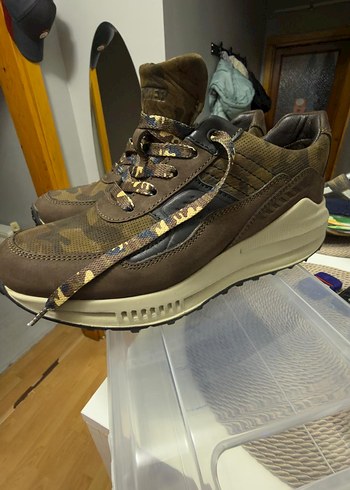 Kahverengi Kamuflajlı Erkek Spor Ayakkabı - Görsel 5