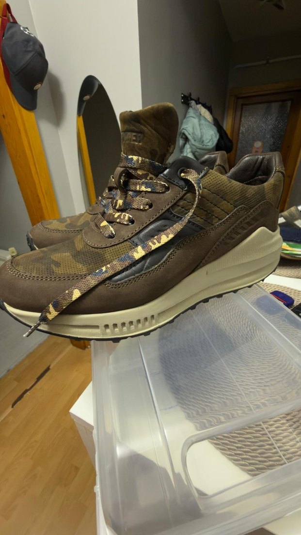 Kahverengi Kamuflajlı Erkek Spor Ayakkabı - Görsel 5