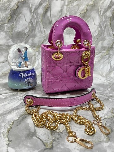 Dior mini boy askılı çanta