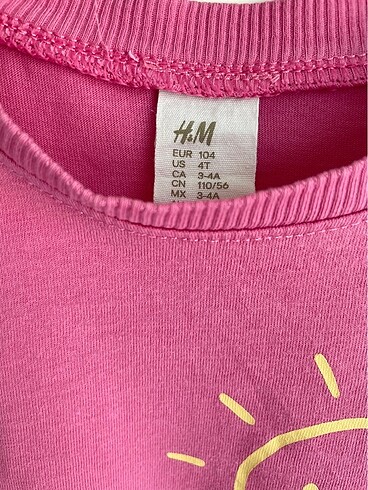 4 Yaş Beden H&M tişört