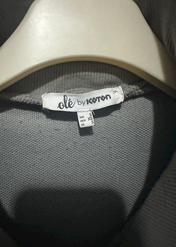 Gri Uzun Kollu Kadın Polar Ceket - Görsel 2