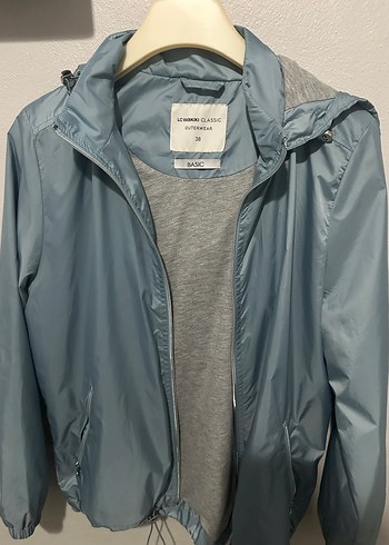 kadın bebe mavisi gri astarlı yagmurluk - Görsel 4