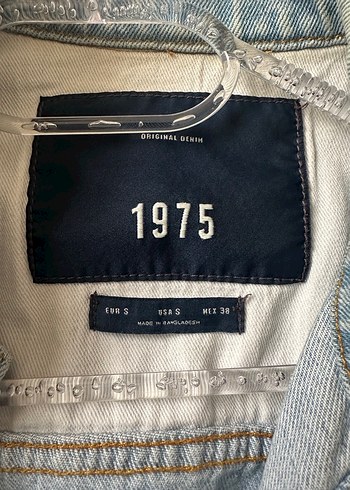 Zara Erkek Kot Ceket - Görsel 3