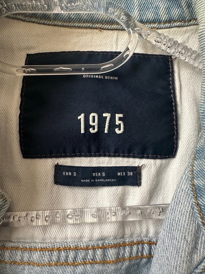 Zara Erkek Kot Ceket - Görsel 3