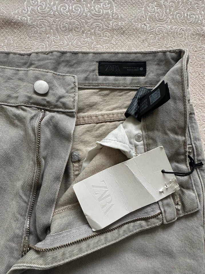 zara bol Kesim Kadın Kot Pantolon - Görsel 3