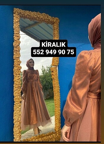 Meliha tarhanaci peri bakır abiye 