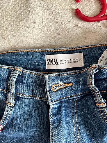 36 Beden Zara skinny kot pantolon