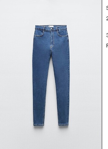 Zara skinny kot pantolon