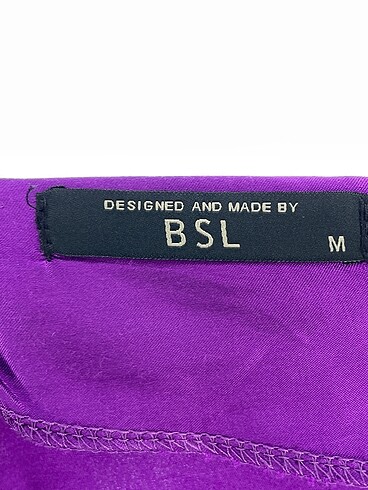 m Beden mor Renk BSL FASHION Kısa Elbise %70 İndirimli.