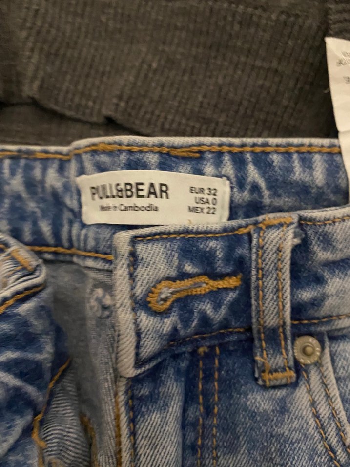 Açık Mavi Yüksek Bel Denim Jean — görsel 3/4