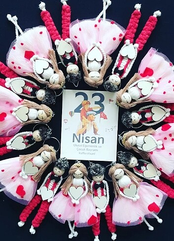 23 Nisan Hediye Anahtarlık 