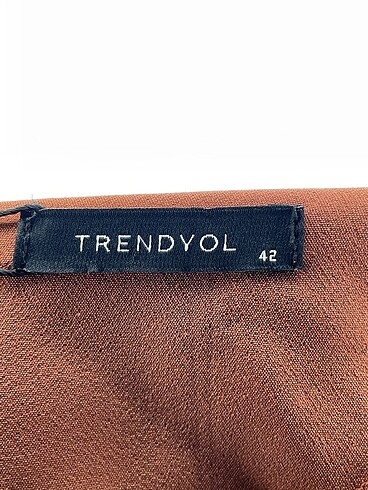 42 Beden kahverengi Renk Trendyol & Milla Kısa Elbise %70 İndirimli.