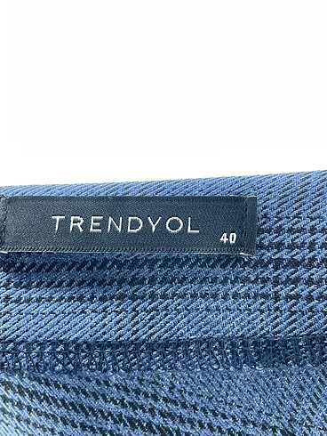 40 Beden mavi Renk Trendyol & Milla Kısa Elbise %70 İndirimli.