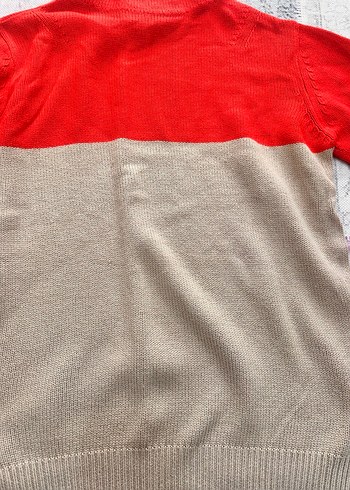 Mango çift renkli kazak m beden - Görsel 2