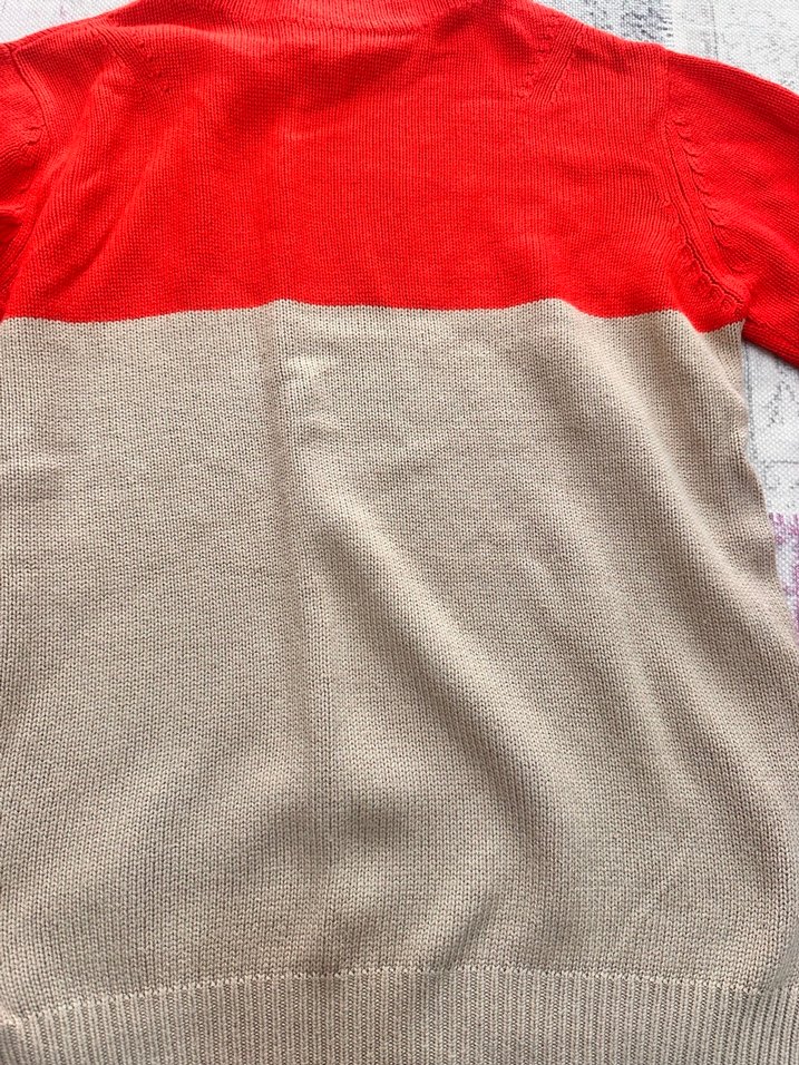 Mango çift renkli kazak m beden - Görsel 2