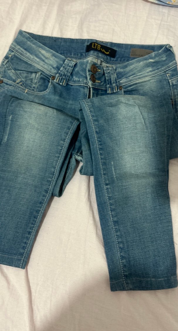 Ltb jean Düğmeli Mavi Normal Boy Kadın Kot Pantolon - Görsel 3